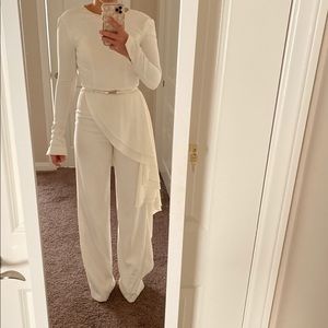 Ivory, NWOT, Jovani SZ0 Jumpsuit